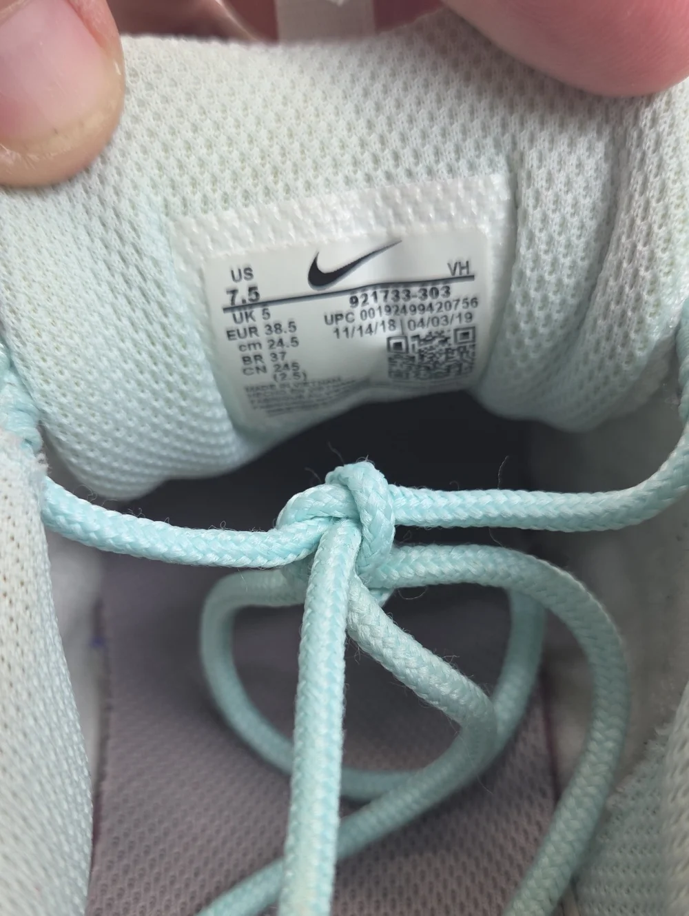 Nike Women’s Mint & Purple Air Max 97 Sneakers